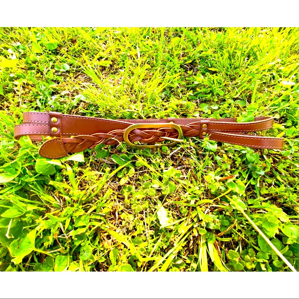 Linea Pelle Double Braided Belt